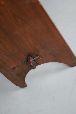 19th Century French Rustic Farmhouse Fruitwood Side Table-XO-1818834