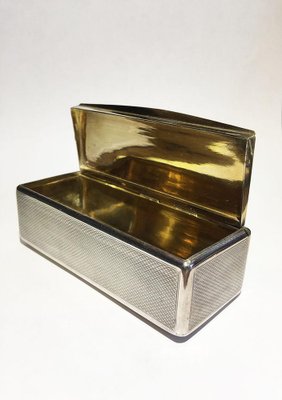 19th Century French Silver Snuff Box-UCH-1224509