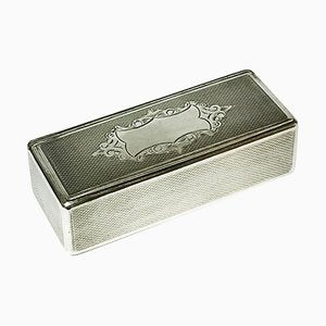 19th Century French Silver Snuff Box-UCH-1224509