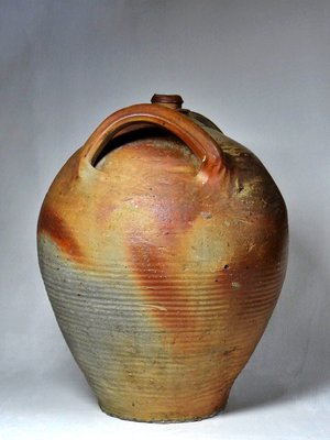 19th Century French Stoneware Jar, Puisaye-GRD-2035991