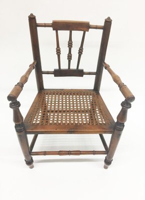 19th Century Fruit Wood Childs Chair-UCH-1224691