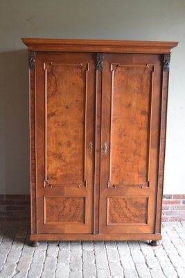 19th Century German Walnut Cupboard, 1890s-GTG-1756177