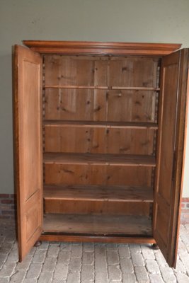 19th Century German Walnut Cupboard, 1890s-GTG-1756177