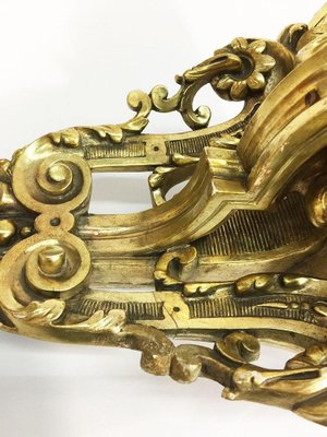 19th Century Gilded Corner Wall Bracket-UCH-1224548