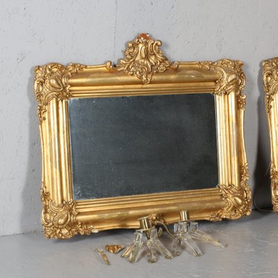 19th Century Gilded Mirrors, Set of 2-VAP-709628