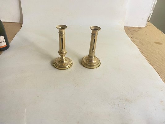 19th Century Gilt Bronze Candelabras, France, Set of 2-UR-1761236