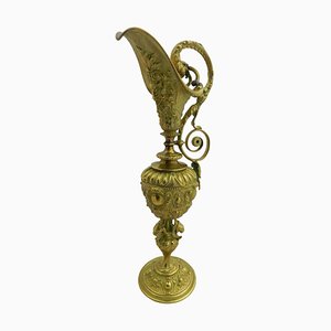 19th Century Gilt Bronze Ewer Decorative Pitcher-RIU-589485