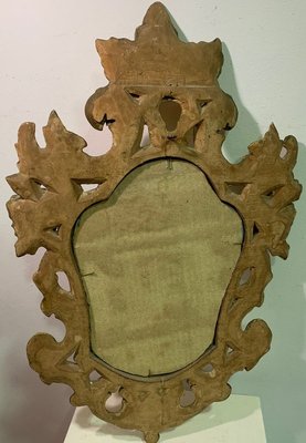 19th Century Gold Gilded Wood Mirror-IKW-805717