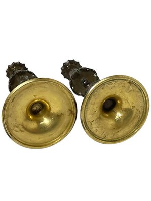 19th Century Gothic Style Bronze Candleholders, Set of 2-UCH-1224407