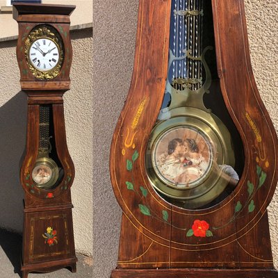 19th Century Grandfather Clock-SDV-705854