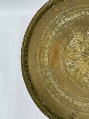 19th Century Gueridon Table in Bronze & Brass-QKG-1363708