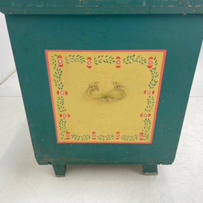 19th Century Hand Painted Chest or Trunk-TZ-1326551