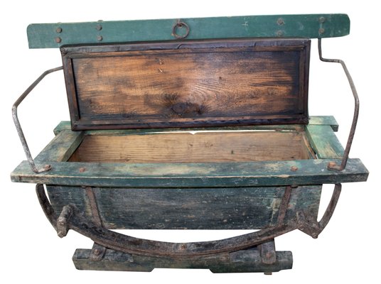 19th Century Horse Carriage Bench, 1870s-YZB-2035601