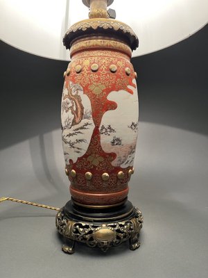 19th Century Imari Porcelain Lamp, Japan, 1890s-EK-1756648