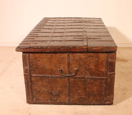 19th Century Indian Rajasthan Chest or Coffee Table-HPU-730062