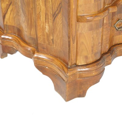 19th Century Italian Burl Walnut Secretaire from Bovolone-NJV-708573