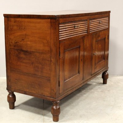 19th Century Italian Charles X Sideboard in Walnut-UMS-1727746