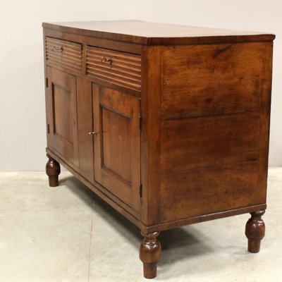 19th Century Italian Charles X Sideboard in Walnut-UMS-1727746