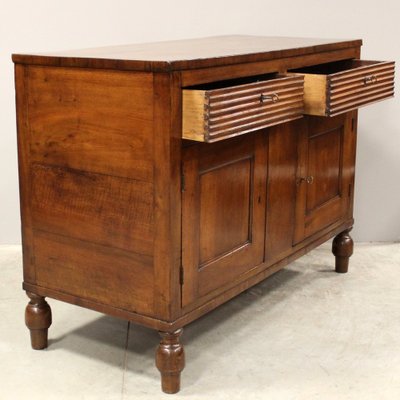 19th Century Italian Charles X Sideboard in Walnut-UMS-1727746