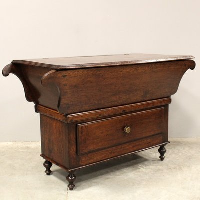 19th Century Italian Cupboard-Chest in Walnut-UMS-2020482