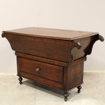 19th Century Italian Cupboard-Chest in Walnut-UMS-2020482