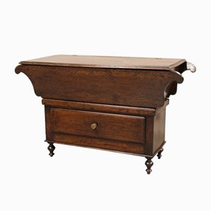 19th Century Italian Cupboard-Chest in Walnut-UMS-2020482