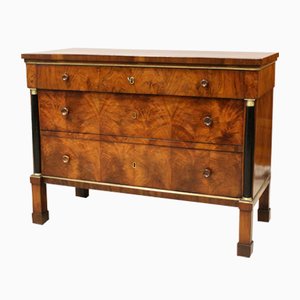 19th Century Italian Empire Chest of Drawers in Walnut-UMS-1324147