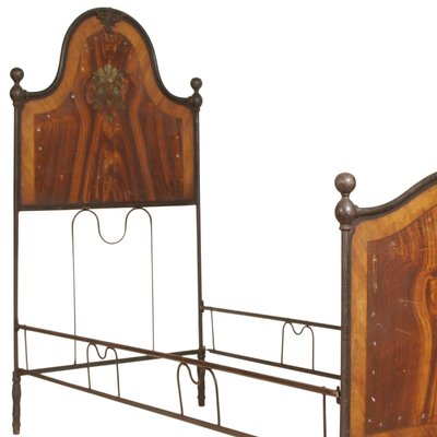 19th Century Italian Iron Bed-NJV-663427