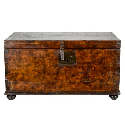 19th-Century Italian Solid Wood Trunk-RAQ-394719