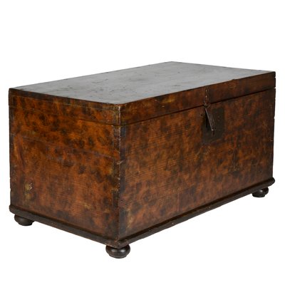 19th-Century Italian Solid Wood Trunk-RAQ-394719