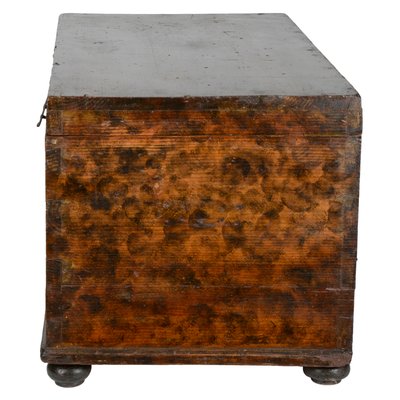 19th-Century Italian Solid Wood Trunk-RAQ-394719