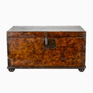 19th-Century Italian Solid Wood Trunk-RAQ-394719