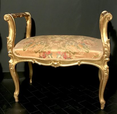 19th Century Italian Window Benches or Settees, 1880s, Set of 2-MBH-1798550