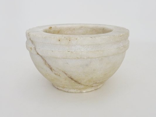 19th Century ivory Marble Mortar-MZP-2019787