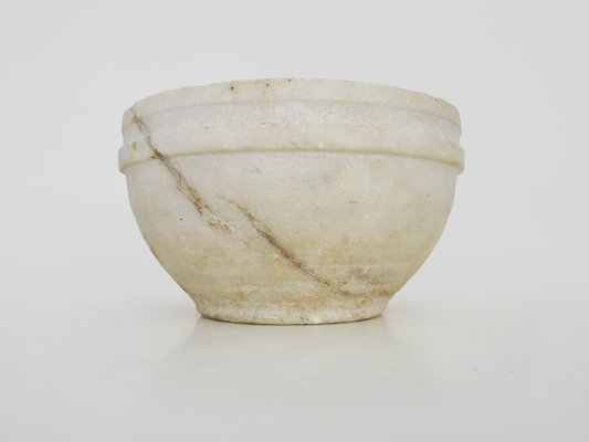 19th Century ivory Marble Mortar-MZP-2019787