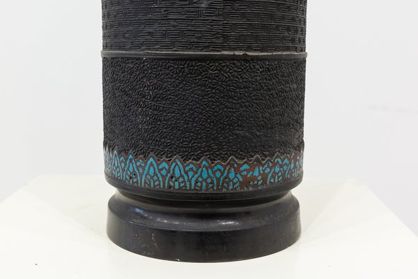 19th Century Japanese Enameled Bronze Vase-UJE-665002