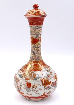 19th-Century Japanese Kutani Vases, Set of 3-ZCI-752300