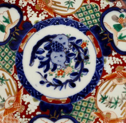 19th-Century Japanese Porcelain Wall Plate-ZCI-752642