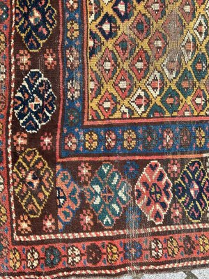 19th Century Kurdish Distressed Rug-YMM-1823273