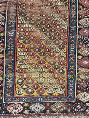 19th Century Kurdish Distressed Rug-YMM-1823273