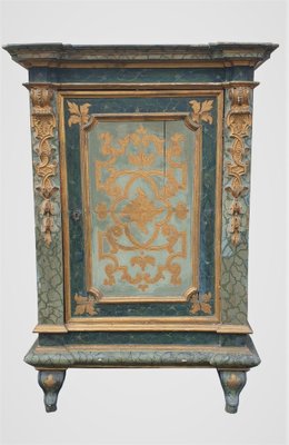 19th Century Lacquered and Gilded High Chest of Drawers-SYQ-1123193