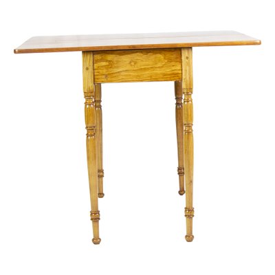 19th Century Late Biedermeier Ash Wood Game Table-WFJ-1345083