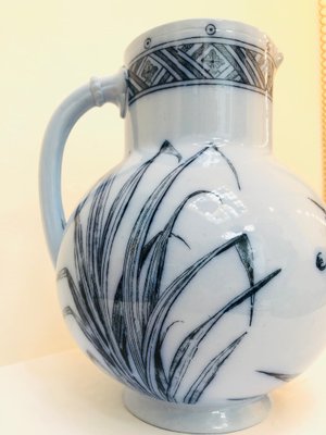 19th Century Light Blue Jug from Brown Westhead Moore and Co-RZY-772081