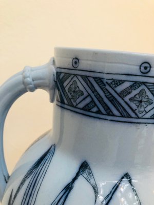 19th Century Light Blue Jug from Brown Westhead Moore and Co-RZY-772081