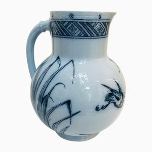 19th Century Light Blue Jug from Brown Westhead Moore and Co-RZY-772081