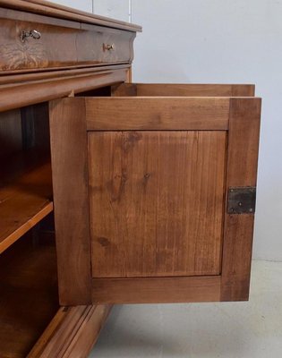 19th Century Louis Philippe Style Solid Cherrywood Sideboard-RVK-733095