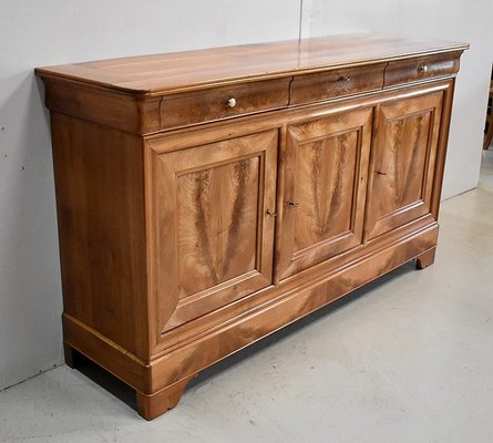 19th Century Louis Philippe Style Solid Cherrywood Sideboard-RVK-733095