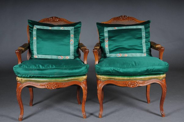 19th Century Louis XIV Armchairs, 1900s, Set of 2-FLW-1401952