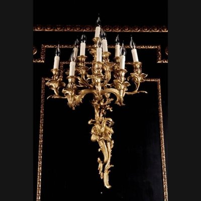 19th Century Louis XV Lighted Luminaire Wall Light-FLW-1402360