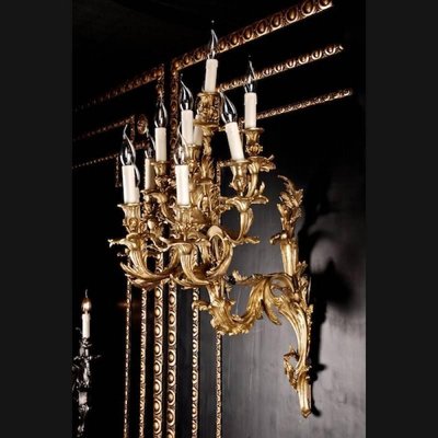 19th Century Louis XV Lighted Luminaire Wall Light-FLW-1402360